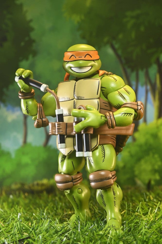 Teenage Mutant Ninja Turtles x Usagi Yojimbo Ultimate Action Figure Michelangelo 18 cm 12