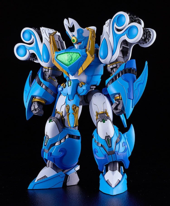 Mado King Granzort Moderoid Plastic Model Kit King's Style Aquabeat Gold Edition 18 cm 9