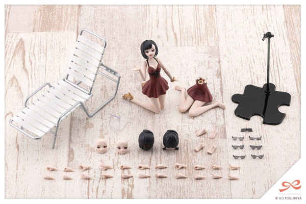 Sousaishojoteien Plastic Model Kit 1/10 Yomi Swim Style 16 cm 8