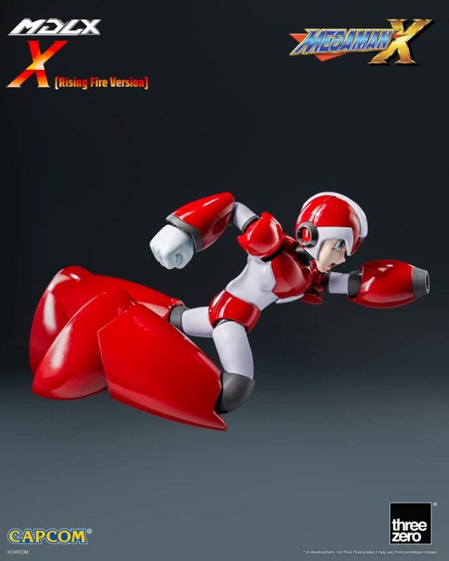 Mega Man MDLX Action Figure Rockman X / Mega Man X (Rising Fire Version) 12 cm 12
