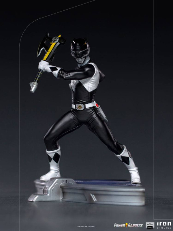 Power Rangers BDS Art Scale Statue 1/10 Black Ranger 17 cm 1