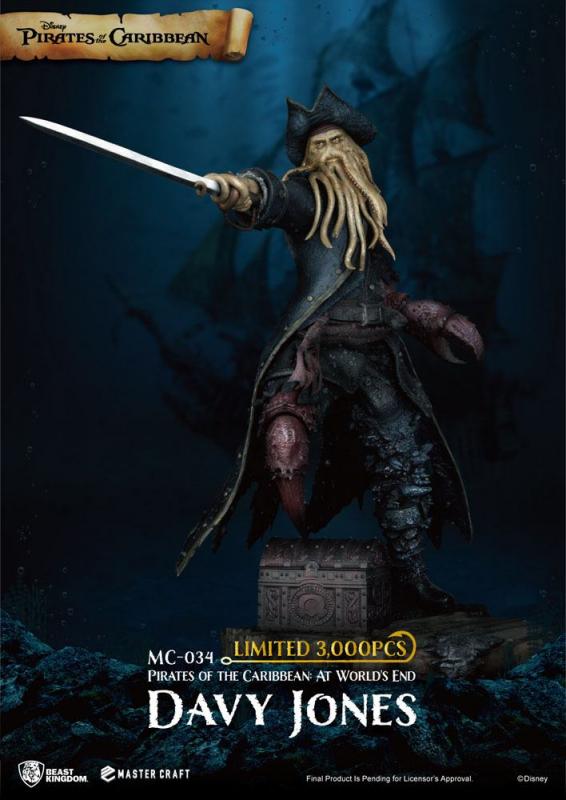 Pirates of the Caribbean At World's End: Davy Jones 42 cm Statue - Beast Kingdom Toys