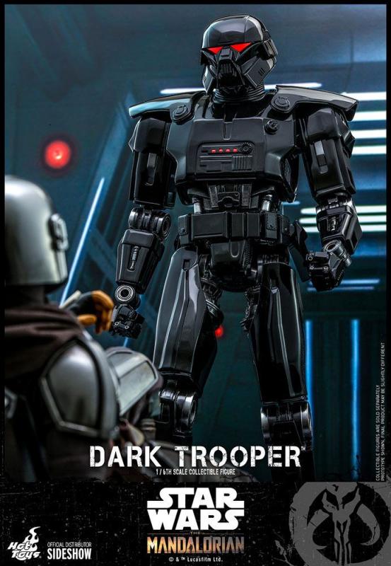 Star Wars The Mandalorian: Dark Trooper  - Figure 1/6 - Hot Toys