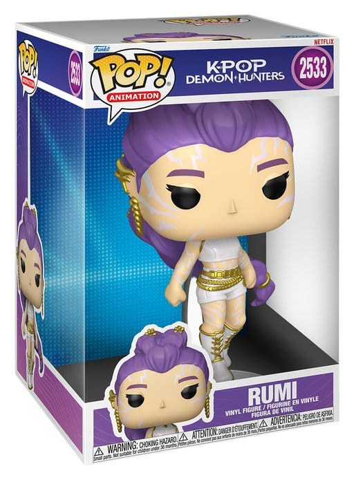 KPop Demon Hunters Super Sized Jumbo POP! Vinyl Figure Rumi 25 cm 1