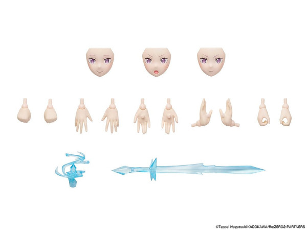 Re:Zero Starting Life in Another World Plastic Model Kit Emilia 16 cm 6