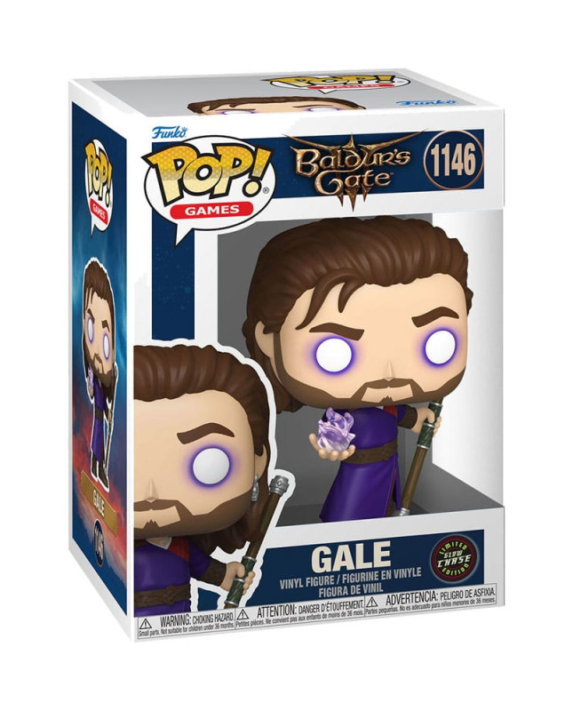 Baldur's Gate 3 POP! Games Vinyl Figures Gale with Glow Chase 9 cm Assortment (6) 3