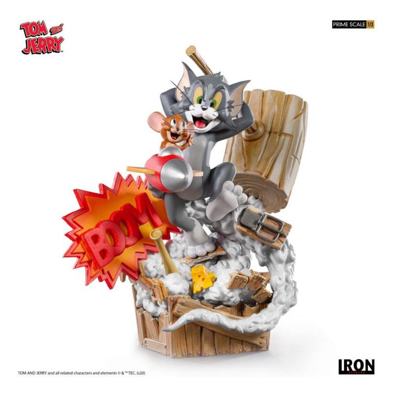 Tom & Jerry: Tom & Jerry - Prime Scale Statue 1/3 - Iron Studios