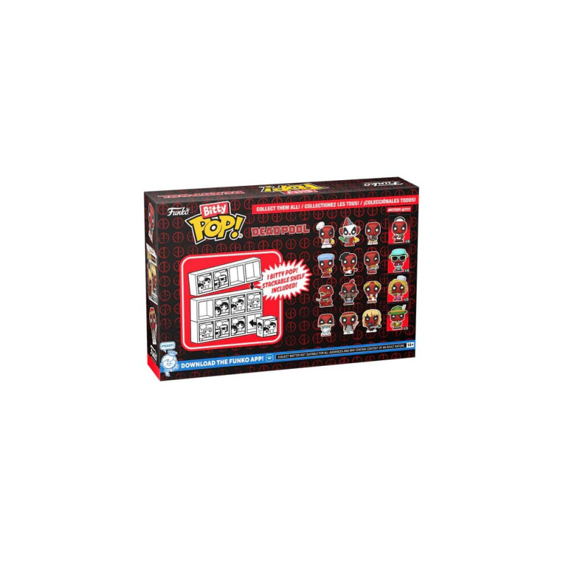 Deadpool Bitty POP! Vinyl Figure 4-Pack Dinopool 2,5 cm 2
