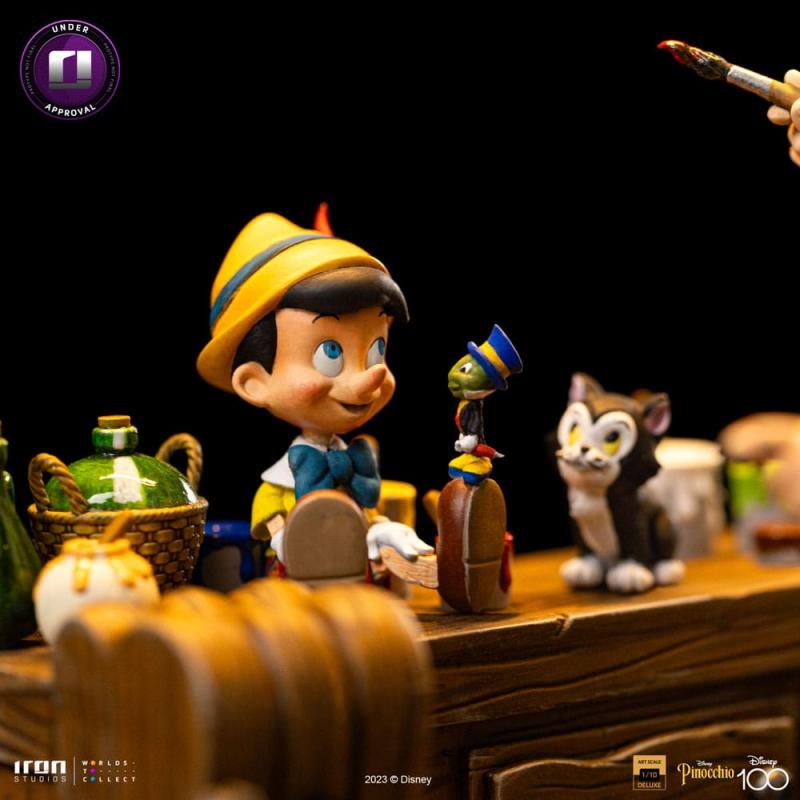 Disney: Pinocchio 1/10 Deluxe Art Scale Statue - Iron Studios