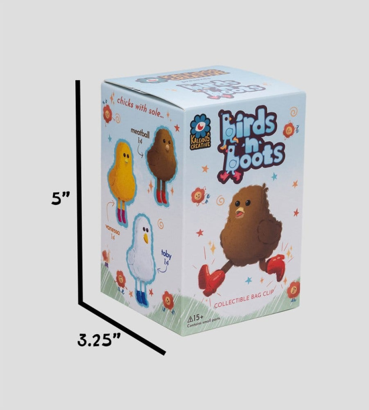 Birds N Boots Mini Figures 8 cm Blind Box Display (4) 6