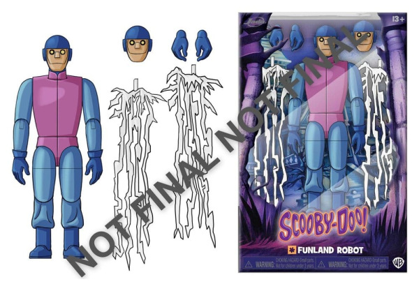 Scooby Doo Action Figure Funland Robot 16 cm