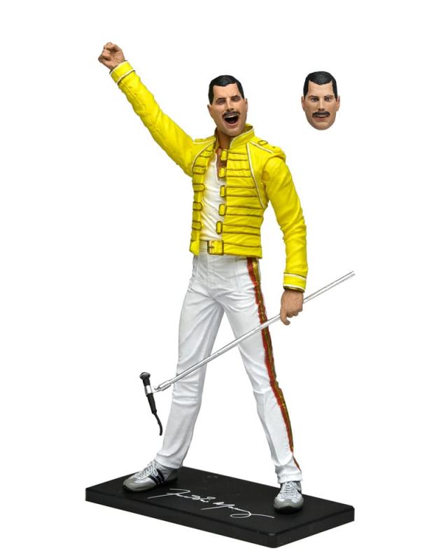 Freddie Mercury: Freddie Mercury (Yellow Jacket) 18 cm Action Figure - Neca