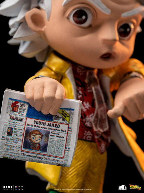 Back to the Future II Mini Co. PVC Figure Doc Brown 15 cm 8