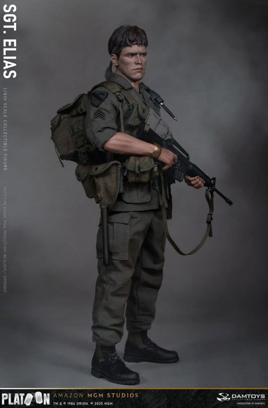 Platoon Action Figure 1/6 Sergeant Elias 30 cm 9