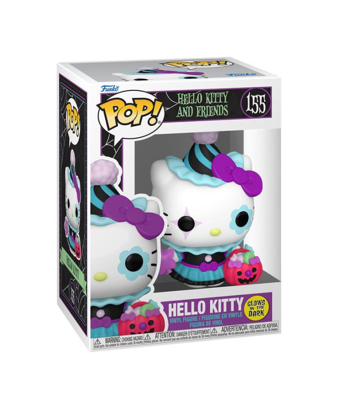 Sanrio POP! Animation Vinyl Figures : Hello Kitty- HK Spooky with Chase 9 cm Assortment (6) 1