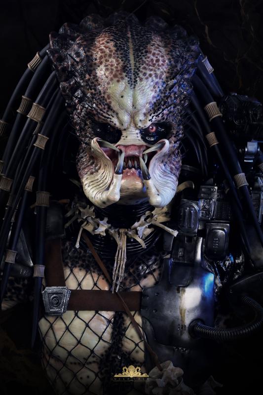 Life Size Jungle Predator Torso Bust - Deep Tale 2