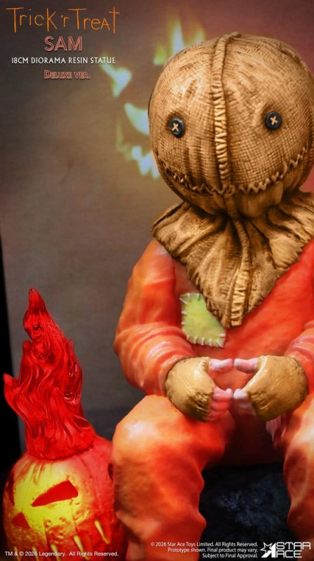 Trick R Treat Diorama Resin Statue Sam DX 18 cm 8