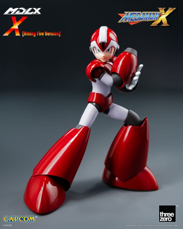 Mega Man MDLX Action Figure Rockman X / Mega Man X (Rising Fire Version) 12 cm 8