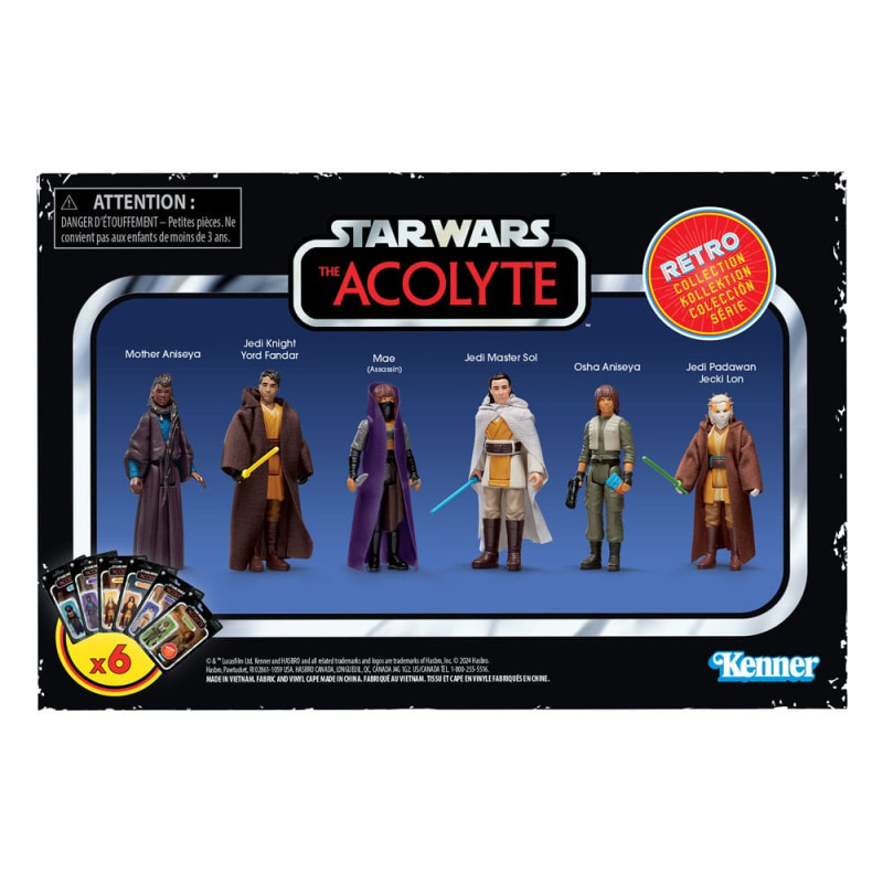 Star Wars: Acolyte Retro Collection Action Figure 6-Pack 10 cm 1