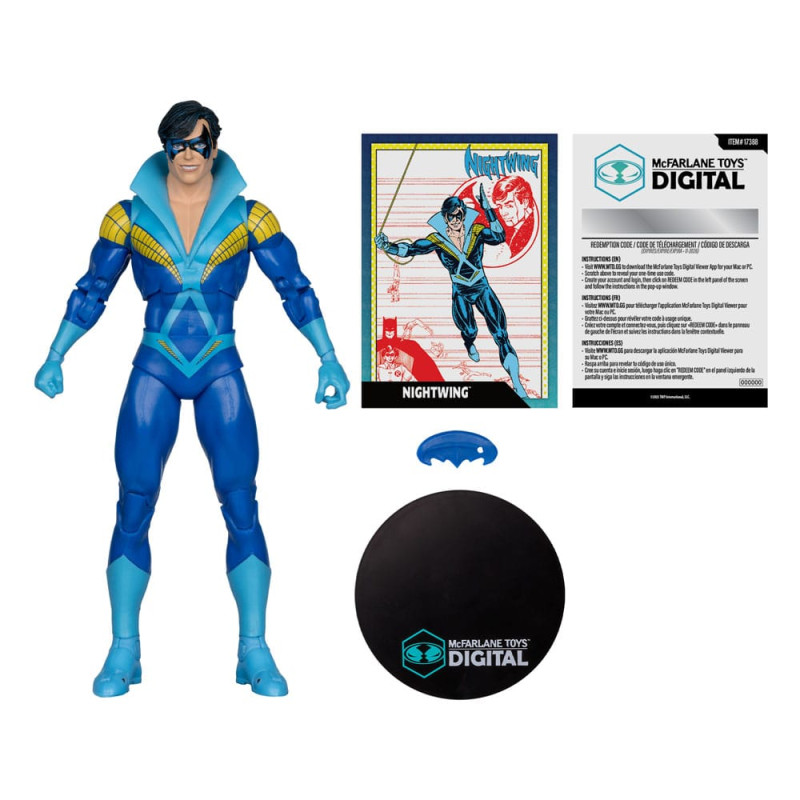 DC Direct McFarlane Toys Digital Action Figure Nightwing (Teen Titans) 18 cm 2