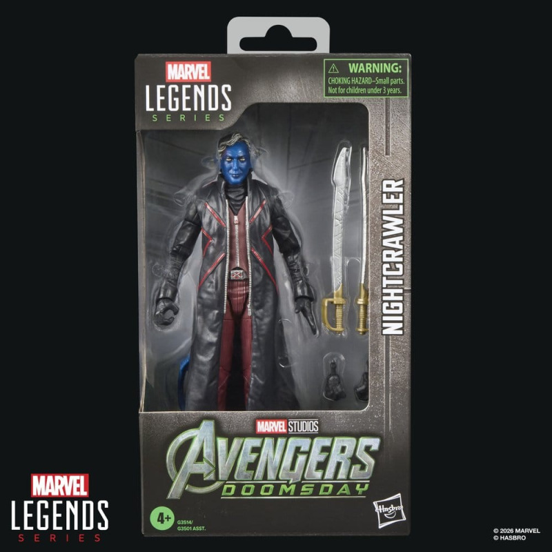 Avengers: Doomsday Marvel Legends Action Figure Nightcrawler 15 cm 8
