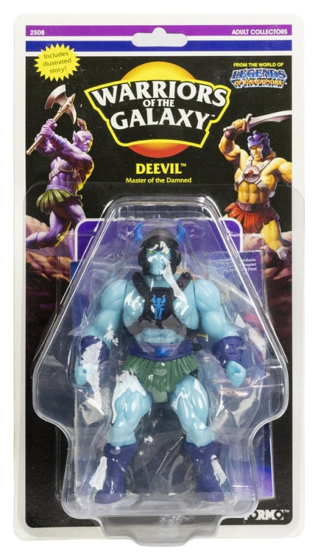 Legends of Dragonore: Warriors of the Galaxy Wave 3 Action Figure Deevil (Glow in the Dark) 14 cm 10
