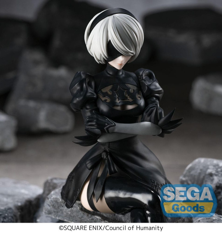 NieR:Automata Ver1.1a PM Perching PVC Statue 2B 13 cm 3
