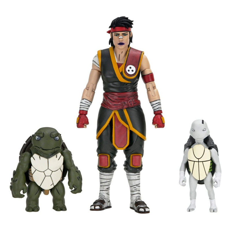 Teenage Mutant Ninja Turtles: The Last Ronin Action Figure Ultimate Casey Marie with Baby Odyn & Uno