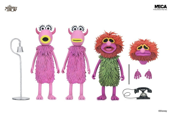 The Muppet Show Ultimate Action Figures 3-Pack Mahna Mahna and The Snowths 18 cm 1