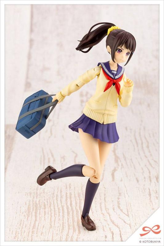 Sousai Shojo Teien Plastic Model Kit 1/10 Madoka Yuki Touou High School Winter Clothes 15 cm