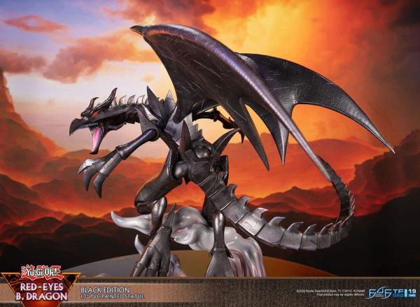 Yu-Gi-Oh! PVC Statue Red-Eyes B. Dragon Black Colour 33 cm 3