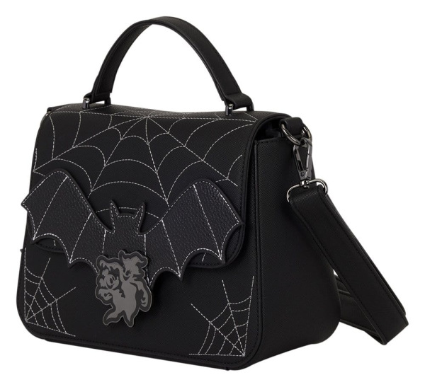 Mickey & Minnie by Loungefly Crossbody Spiderweb and Bats 1