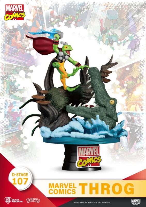 Marvel Comics: Throg Closed Box Version 17 cm D-Stage PVC Diorama - Beast Kingdom Toys