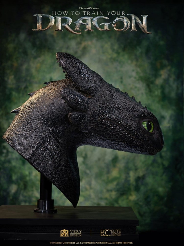 How to Train Your Dragon Life Size Bust Toothless 66 cm 3