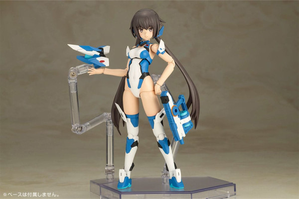 Frame Arms Girl Plastic Model Kit Stylet Swimsuit Blue Impulse Color Ver. 16 cm 9