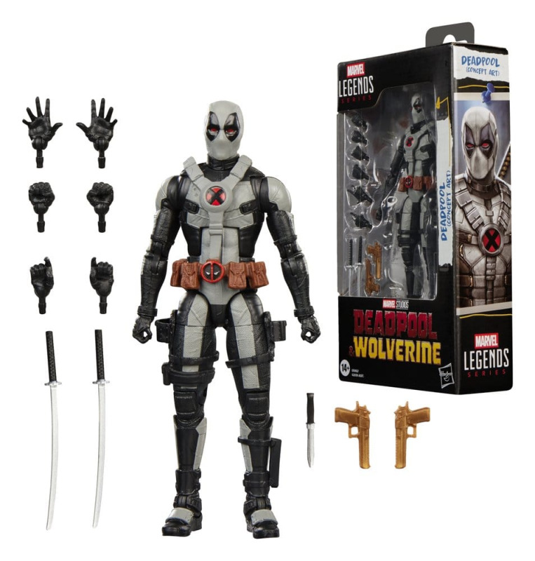 Deadpool & Wolverine Marvel Legends Action Figure Deadpool (Concept Art) 15 cm 12