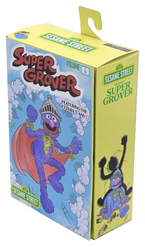 Sesame Street Ultimate Action Figure Super Grover 18 cm 4