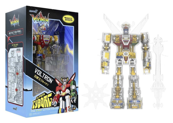 Voltron Super Cyborg Action Figure Voltron (Clear) 35 cm 2