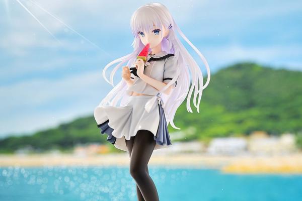 Summer Pockets REFLECTION BLUE PVC Statue 1/7 Shiroha Naruse 24 cm 3