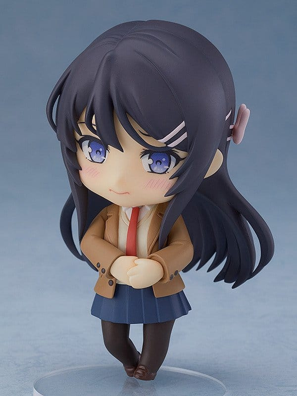 Rascal Does Not Dream of Bunny Girl Senpai Nendoroid Action Figure Mai Sakurajima 10 cm 6