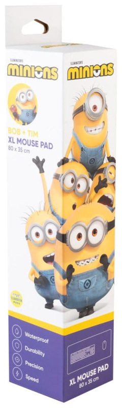 Minions Mousepad XL Bob and Tim 80 x 35 cm 2