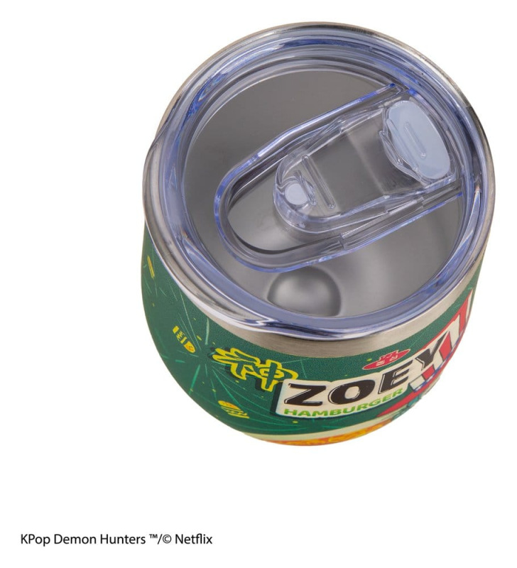KPop Demon Hunters Travel Mug Zoey Hamburger 4