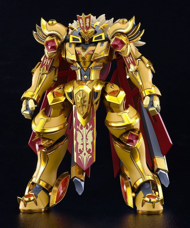 Knight's & Magic Moderoid Plastic Model Kit Goldleo: Royal Metallic Ver. 14 cm 5