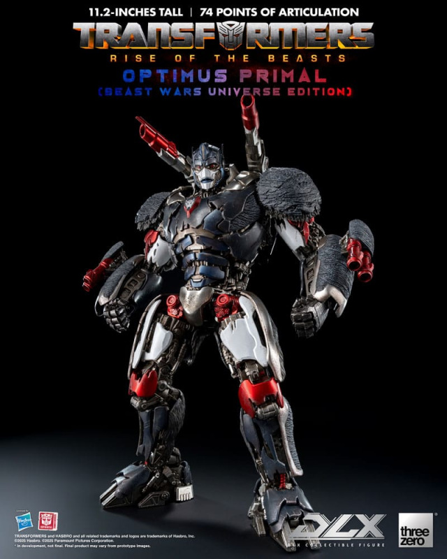 Transformers: Rise of the Beasts DLX Action Figure Optimus Primal (Beast Wars Universe Edition) 29 c 2