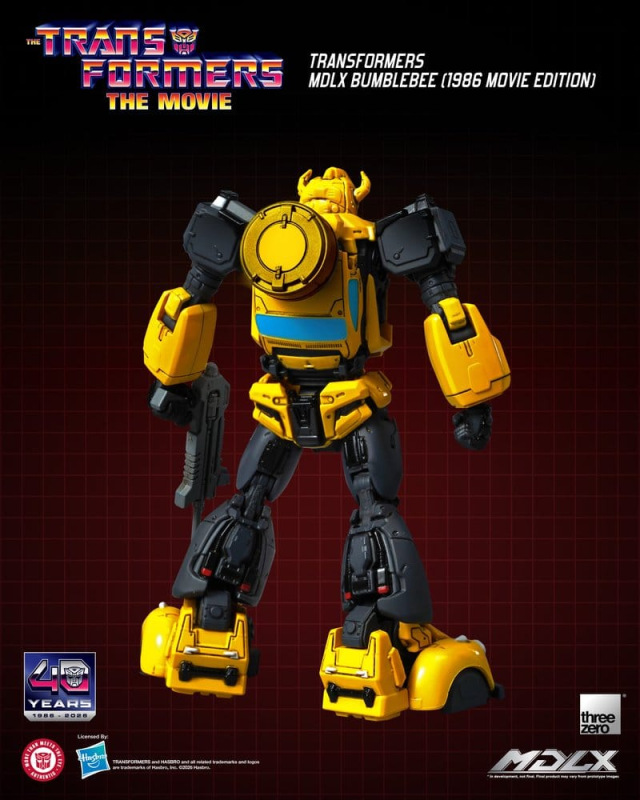 Transformers MDLX Action Figure Bumblebee (1986 Movie Edition) 12 cm 5