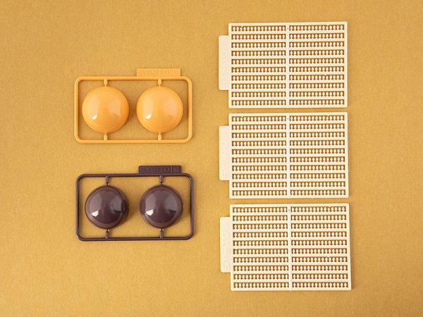 Plastic Model Kit 1/1 Sesame Ball 4 cm