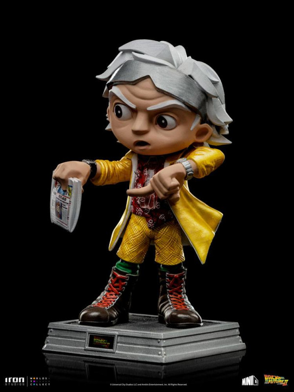 Back to the Future II Mini Co. PVC Figure Doc Brown 15 cm 6