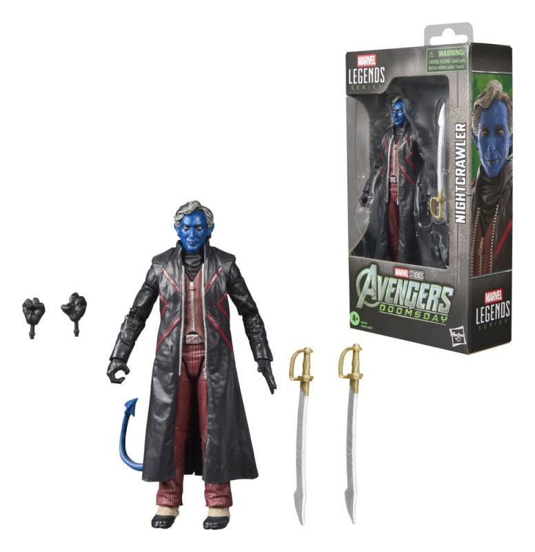 Avengers: Doomsday Marvel Legends Action Figure Nightcrawler 15 cm 1