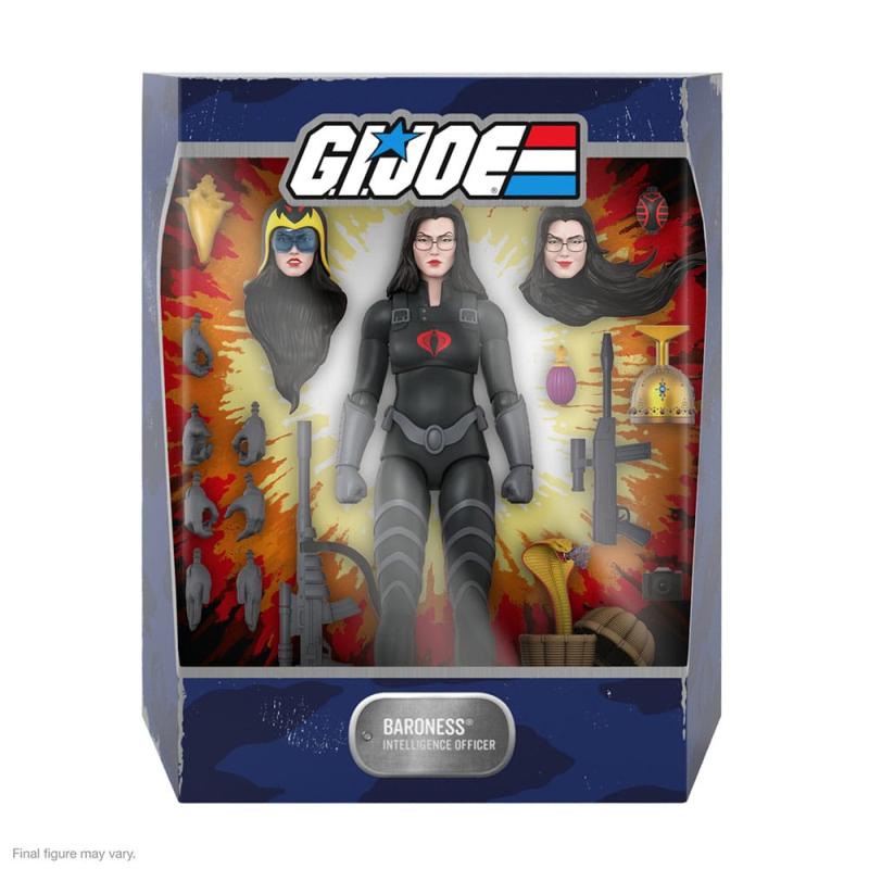 G.I. Joe Ultimates Action Figure Baroness (Black Suit) 18 cm