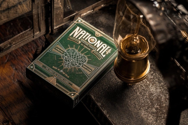 Theory 11 Playing Cards National Green 1